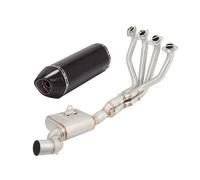 Tubo De Conexión del Cabezal Escape Silenciador Motocicleta Punta Cola DB Killer Extraíble para Kawasaki Z1000 2010 2011 2012 2013-2020