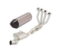 Tubo De Conexión del Cabezal Escape Silenciador Motocicleta Punta Cola DB Killer Extraíble para Kawasaki para Ninja 1000 2010 2011 2012-2019