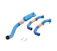 Tubo De Conexión Frontal Escape Motocicleta con Silenciador Catalizador para CFmoto 450MT 2024-2025(Type B)