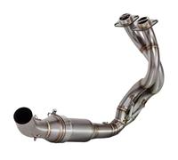 Tubo De Conexión Muffler Para Kawasaki Para Ninja 650 Z650 Para Versys650 Para Versys 51MM Motocicleta Colector Escape Acero Inoxidable Tubo Delantero Silenciador Tubo Escape