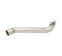 Tubo De Conexión Muffler Para Suzuki DR 650 1996 1997 1998 1999 2000 A 2020 Para DR650 SE DR650SE Tubo De Enlace De Escape De Motocicleta Medio Silenciador Tubo Escape
