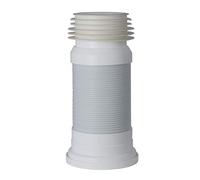 Tubo de conexión para inodoro flexible con conexión universal DN 98 - DN 105