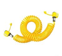 Tubo de conexión retráctil para máquina de soldadura TIG MIG, manguera de gas de resorte con adaptador de conexión rápida para medidor de reducción de presión de CO₂ de argón, 1 paquete