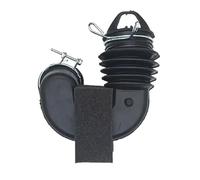 Tubo de corrugación para lavadora, manguera de entrada de agua, manguera de goma en forma de U, abrazadera de manguera para accesorios Mid-ea Little Swan (manguera con abrazadera)