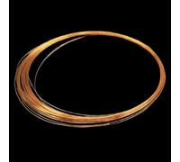 Tubo de cuarzo fino for cromatografía y electroforesis - Columna de análisis microfluídico, 1 m de longitud, varios diámetros(0.53mmx0.69mmx1M)