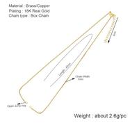 Tubo de cuentas espaciadoras huecas, base de latón metálico, oro de 18 quilates, accesorios para anudar cuentas.