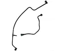 Tubo de depósito de refrigerante, 2 unidades, manguera de agua para depósito de motor, para Land para Rover, Range para Rover, Sport Discovery Lr035630 Lr146301, plástico negro, para modelos V6 V8