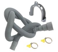 Tubo de desagüe - Amplia aplicación, tubo de desagüe para hidrolimpiadora, kit adaptador para manguera de desagüe para lavadora | Tubos flexibles universales para lavadora con interfaces de acabado de