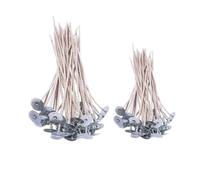 tubo de desagüe del fregadero Juego De Mechas For Velas Algodón Encerado, 100 Uds. Con Soporte, Aceite Soja Original Sin Humo, Núcleo Cera(8cm Brown)