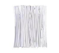 tubo de desagüe del fregadero Juego De Mechas For Velas Algodón Encerado, Base Núcleo Cera Sin Humo, Bricolaje, Lámpara Queroseno Tejida Soja 50/100 Uds(100pcs-16cm)