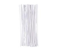 tubo de desagüe del fregadero Juego De Mechas For Velas Algodón Encerado, Base Núcleo Cera Sin Humo, Bricolaje, Lámpara Queroseno Tejida Soja 50/100 Uds(50pcs-18cm)