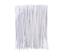tubo de desagüe del fregadero Juego De Mechas For Velas Algodón Encerado, Base Núcleo Cera Sin Humo, Bricolaje, Lámpara Queroseno Tejida Soja 50/100 Uds(100pcs-18cm)