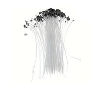 tubo de desagüe del fregadero Mechas For Velas Blancas De Calidad, Núcleo Algodón Encerado Con Soportes, Accesorios For, 100 Uds(6cm)