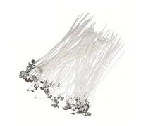 tubo de desagüe del fregadero Mechas For Velas Sin Humo, Cera De Soja, Núcleo Algodón Puro, Fabricación Artesanal, Mecha Preencerada 100 Uds(15cm)