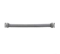 Tubo de desagüe para fregadero de cocina, lavadora y lavavajillas, 45 cm de longitud, hecho de PP PVC y materiales de acero inoxidable 304