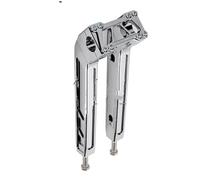 Tubo de dirección Moto Barras en T para Manillar de 28mm, Elevador de 4 "-14" Compatible con Harley Sportster 1200 883 Softail Street Bob FXBB Custom Chopper Bobber(12 Inch Chrome)