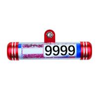 Tubo de Disco Resistente al Agua - Almacenamiento de Registro de Motocicletas, Segura para Bicicletas, remolques, Scooters, Carreteras, Organizador Legal de Documentos, Resistente al Clima al