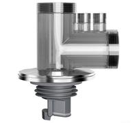 Tubo de drenaje ABS de estilo alemán con conector de PVC de 50 mm construido para funcionalidad y sellado resistente a fugas