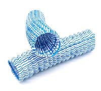 Tubo de drenaje corrugado de 4 pulgadas de PVC con infiltración suave, drenaje francés, eliminación de agua subsuperficial de 14 m para sistema de drenaje de jardín, césped, patio
