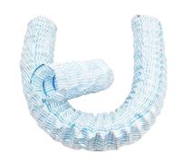 Tubo de drenaje flexible perforado de 2 a 6 pulgadas, tela no tejida expandible para patio, jardín, césped y drenaje de patio, 400 cm de longitud, flujo de agua óptimo y solución de paisajismo