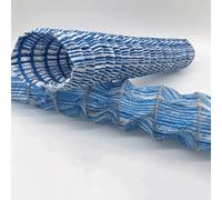 Tubo de drenaje francés corrugado de 2, 3, 4, 6, 8 y 12 pulgadas, for exteriores, con infiltración suave, patios y paisajismo. Tubo de drenaje subterráneo.(Dia 5cm(2in),15m/49.2ft)