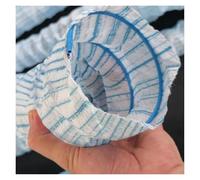 Tubo de drenaje francés corrugado, solución flexible de drenaje de infiltración al aire libre para patio, jardín, césped, patio y gestión de agua subterránea