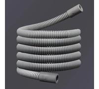 Tubo de drenaje para secadora de 10 mm con adaptador, manguera de salida de agua para lavadora PE+PT para Midea para Haier para Siemens, 0,8 m (1 m)