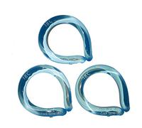 Tubo de enfriamiento para el cuello (azul, 3) | Envolturas de cuello refrescantes para el calor del verano | Paquete de hielo de gel frío | Enfriador de cuello reutilizable para viajes y actividades