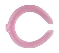 Tubo de Enfriamiento para el Cuello, Envoltura Refrescante para el Cuello, Compresa Fría Reutilizable para Uso en Exteriores (Rosa)