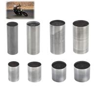 Tubo de Enlace Cataltico katalysator Motorrad Catalizador de Tubo de Escape Universal de Acero Inoxidable de Alta Resistencia para Motocicleta (48 * 100mm) Katalysatoren