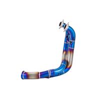 Tubo De Enlace Central Delantero Escape Completo Para Motocicleta, Aleación Titanio, Para Duke790, DU&KE 790, Todos Los Años(D Titanium Alloy)