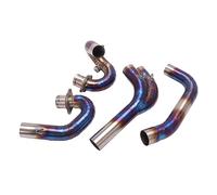 Tubo De Enlace De Tubo De Escape De Aleación De Titanio Real Para Sistemas Completos De Motocicleta Para Ducati Scrambler 800 Monster 797 calle(1)