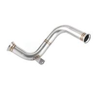 Tubo de enlace intermedio de escape, Tubo intermedio de escape Qiilu, convertidor catalítico eliminado Modificación de motocicleta de tubo intermedio de escape Decat para 125250390 Duke RC390 2017+