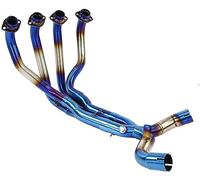 Tubo De Enlace Medio De Escape De Motocicleta Conector Adaptador De Escape Deslizante Para Kawasaki Z1000 2010-1016 calle(1)