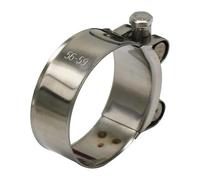 Tubo De Enlace Medio Escape 26-63 Mm Silenciador Tipo Slip-on Abrazadera Tipo Banjo para Escape De Motocicleta Abrazaderas para Manguera Clip Sección Intermedia del Escape(56-59mm)
