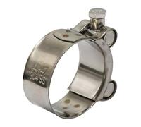 Tubo De Enlace Medio Escape 26-63 Mm Silenciador Tipo Slip-on Abrazadera Tipo Banjo para Escape De Motocicleta Abrazaderas para Manguera Clip Sección Intermedia del Escape(44-47mm)