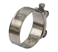 Tubo De Enlace Medio Escape 26-63 Mm Silenciador Tipo Slip-on Abrazadera Tipo Banjo para Escape De Motocicleta Abrazaderas para Manguera Clip Sección Intermedia del Escape(60-63mm)