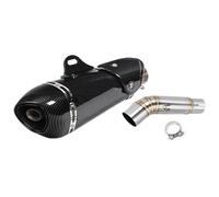 Tubo De Enlace Medio Escape para Suz&uki GSX-S 750 BK750 GSR750 GSXS750 GSX S750 2018-2022 Silenciador Tubo Conexión Intermedia Escape Motocicleta Silenciadores Extremo(2)