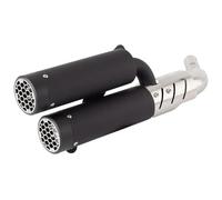 Tubo De Enlace Medio Escape para Ves&pa GTV 250 GTV300 GTS para Super 300 para Sei para GIORNI para Tech GTS 300 Silenciador Escape para Motocicleta Silenciadores Extremo(Negro)