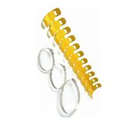 Tubo De Enlace Medio Escape para Yamaha YZ65 YZ80 85 YZ125 YZ250 YZ250F YZ250FX TTR250 TTR600 YZ450F Silenciador Escape Motocicleta Tubo Cubierta Protección Térmica(490mm Gold)