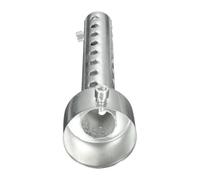 Tubo De Enlace Medio Escape Silenciador para Motocicleta Can DB Killer Eliminador De Sonido Y Ruido Ajustable Escape 35mm/42mm/45mm/48mm/60mm(Long A-2 48mm)