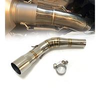 Tubo De Enlace Medio para Vespa GTS300 Conexión Escape Motocicleta Acero Sei GIORNI 300 HPE GTS250 GTV250 GTV300