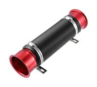 Tubo De Entrada Aire Turbo Ajustable Universal 76mm Y 3 Pulgadas, Flexible, Manguera Conducto Frío Manguera Tubería Inducción(Rojo)