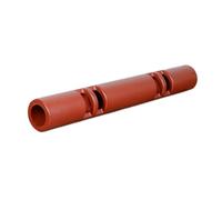 Tubo De Entrenamiento Básico De 8-12 Kg, Barril De Goma Funcional, Equipo De Fitness Con Soporte De Peso, For Fortalecer Los Hombros Y Mejorar La Flexibilidad(Red/12kg)