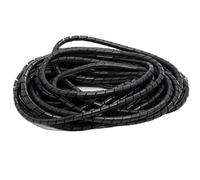 Tubo de envoltura de cable ignífugo en espiral, negro y blanco, de 4 a 30 mm de diámetro exterior(Black,14mm outer diameter)