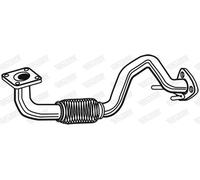 Tubo de escape 10814 WALKER para VW SEAT