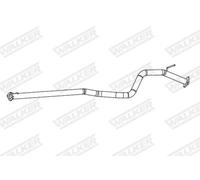 Tubo de escape 10857 WALKER para NISSAN RENAULT