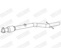 WALKER 10872 Tubo de escape