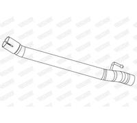 Tubo de escape 10874 WALKER para FORD FOCUS III Turnier