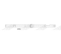 Tubo de escape 10991 WALKER para MERCEDES-BENZ CLS CLASE C CLASE C T-Model